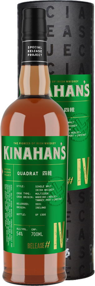 kinahans irish single malt whiskey special release quadrat multicask