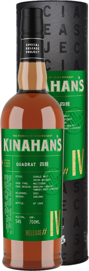 - Malt Single Quadrat Irish SRP By Kinahan\'s Whiskey #IV Limited Multicask