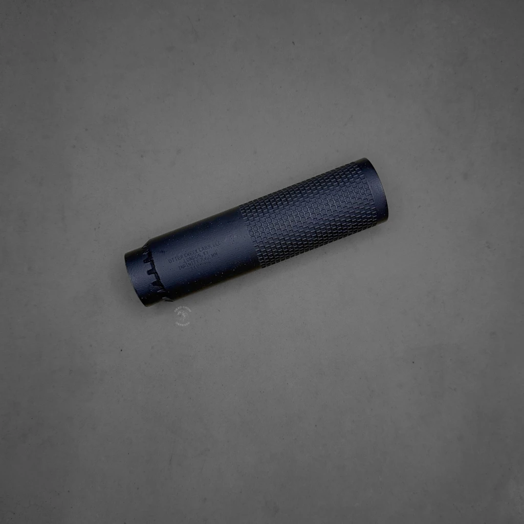 Otter Creek Labs, Infinity, Rifle Suppressor, 7.62MM, Inconel Construction, Black, Includes Vented and Solid End Cap, Hub Compatible, No Mount Included, INF762
UPC: 664533663578