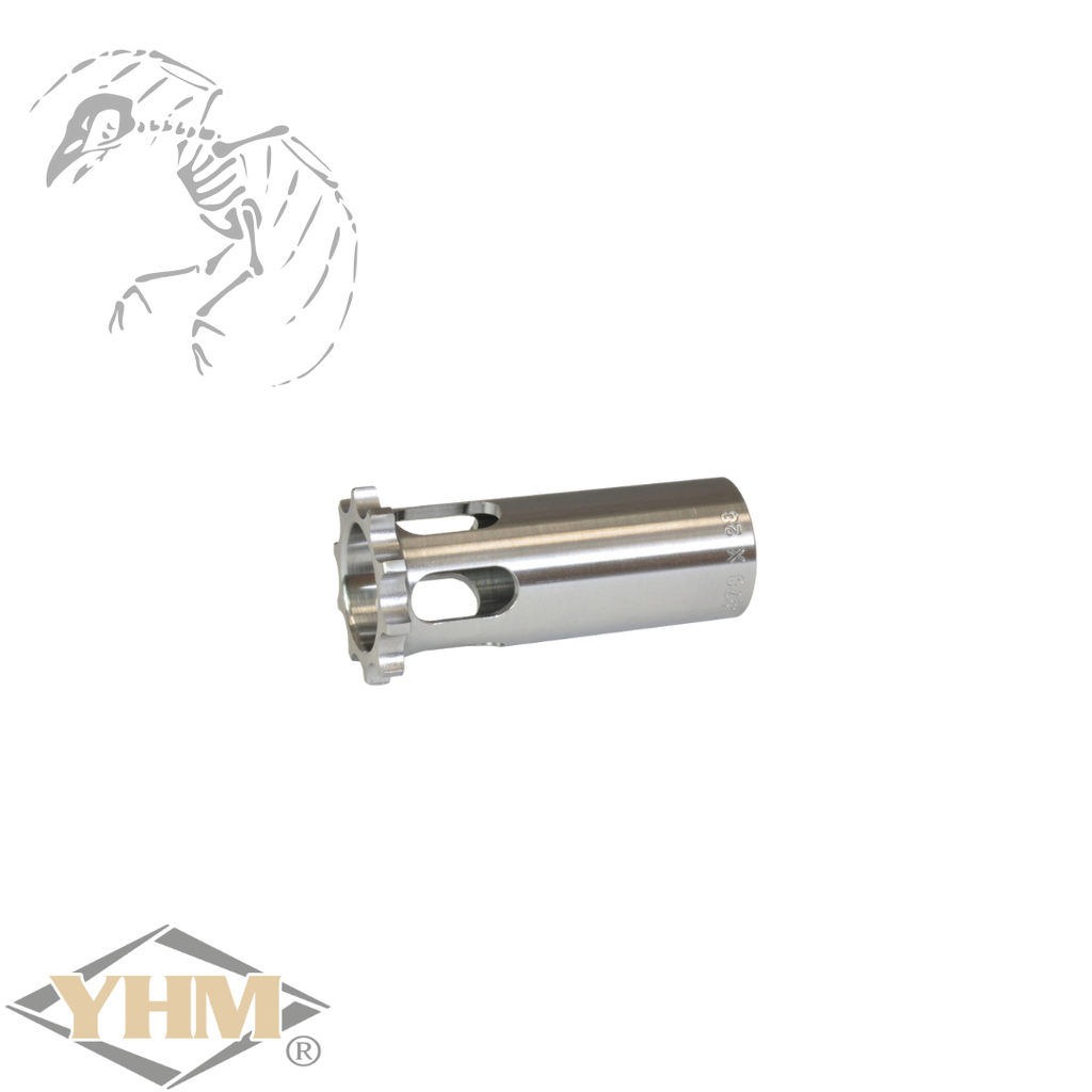 UPC: 841812101567
SKU: YHM-2060-28
Categories: Mounting Devices, Pistol Mounting Devices, YHM
Manufacturer: YHM, YHM’s Nielsen Pistons are compatible with YHM’s booster housing YHM-2055 as well as many popular pistol suppressors. They are constructed from heat treated 17-4 stainless steel for maximum durability and corrosion resistance. They feature 10 adjustment points to zero any impact shift. Available in a variety of thread patterns to fit most firearms.