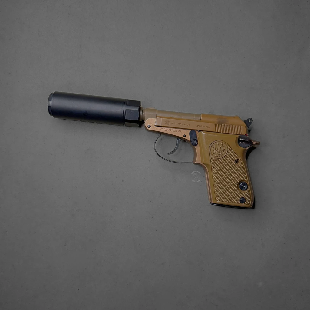 Otter Creek Labs Titanium K rimfire suppressor – lightweight titanium .22 LR suppressor, 1/2x28 direct thread, user-serviceable, compact K-can design, free shipping from dead crow defense in stock available limited run, 664533654217, TIK