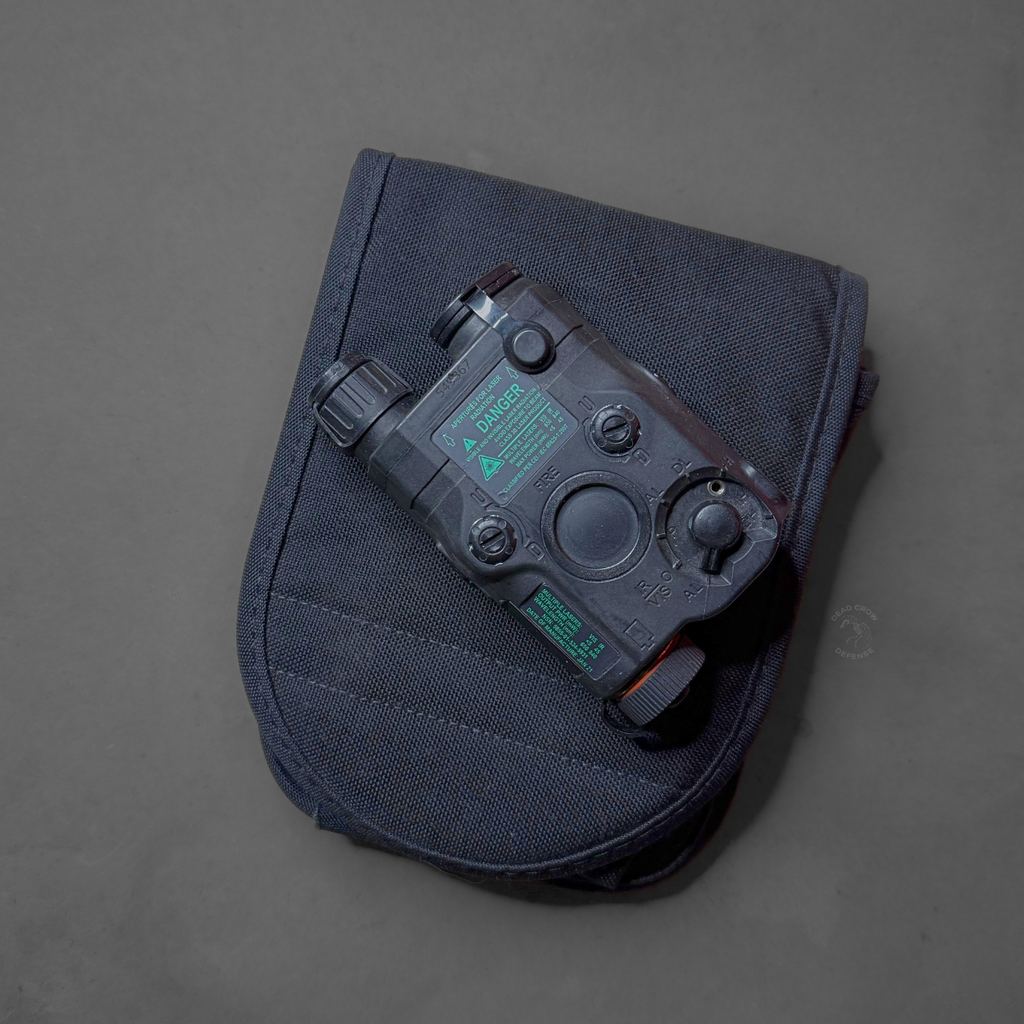 black full power FP PEQ Peq-15 with bag new used excellent condition IR laser infrared Dead Crow Defense surplus