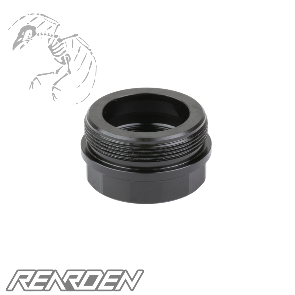 Rearden, Atlas Alpha Low Profile, Thread Adapter, Compatible with Short Muzzle Devices, For Suppressors with Inside Diameter Threading of 1.125X28, Nitride Finish, Black, Manufacturer Part #: 10170
UPC: 850041491691
