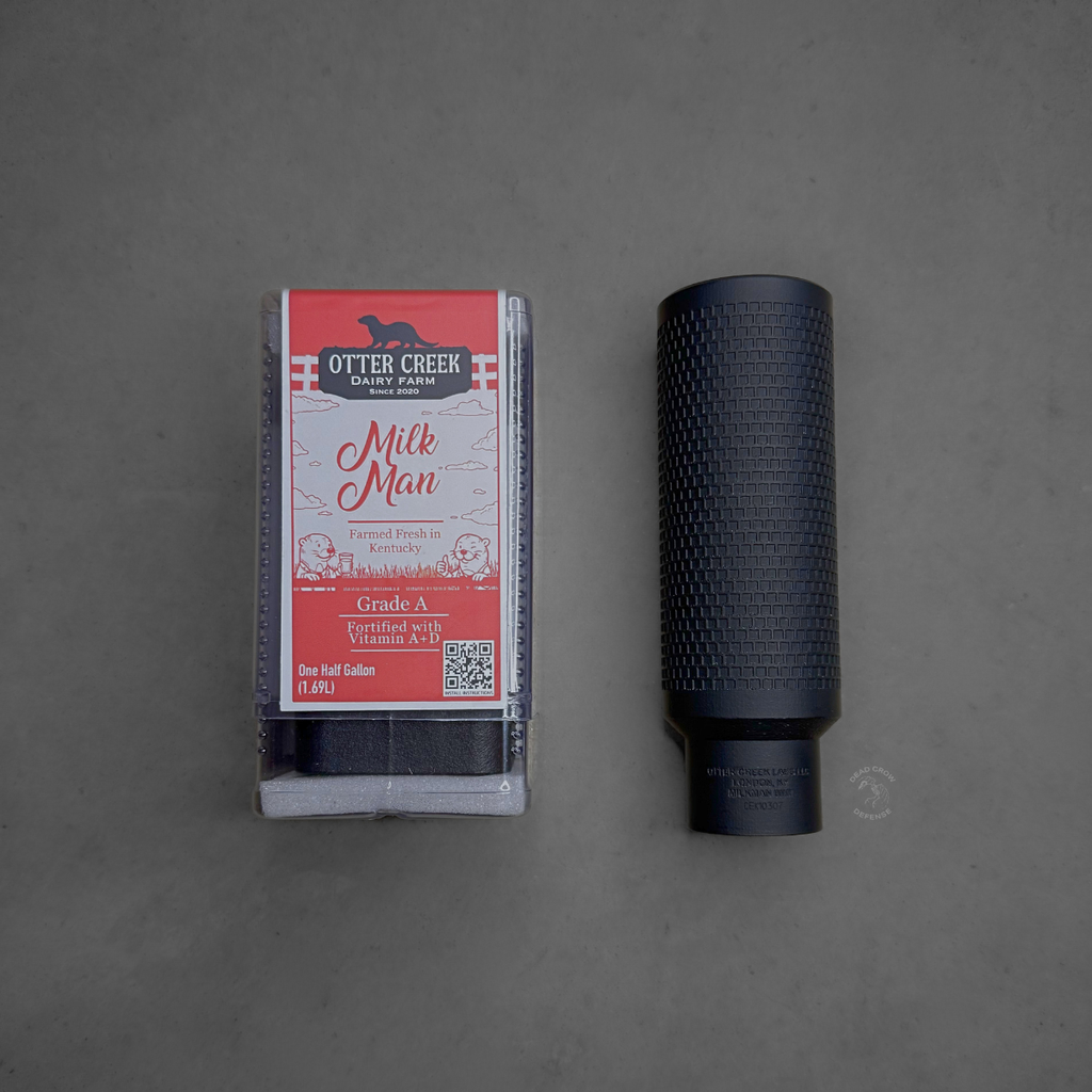 Otter Creek Labs Milkman suppressor new 2025 release lightweight rifle silencer designed for hunting and precision rifles, 9mm, PCC, SMG, Full auto rated new suppressor from Otter Creek OCL MILKMAN 664533654231