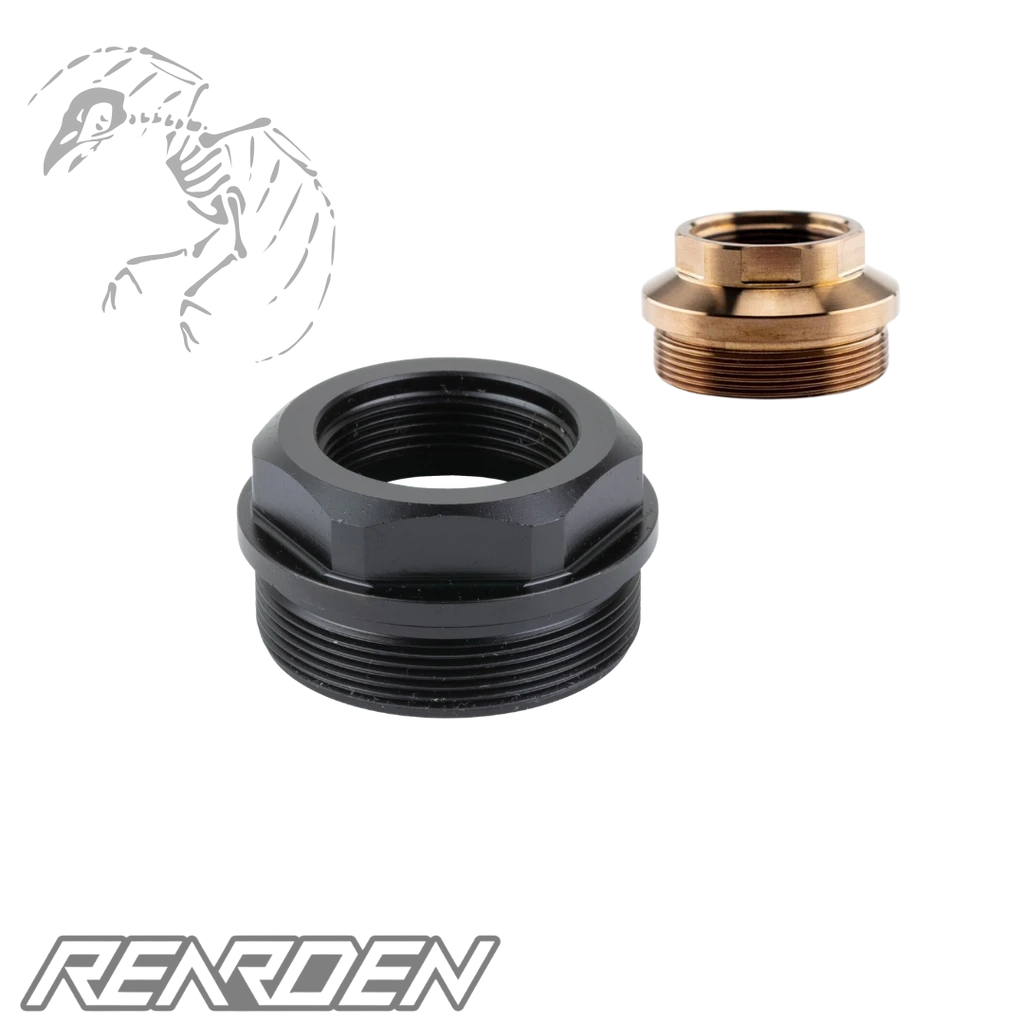 rearden mfg Atlas BRAVO suppressor silencer thread adapter hub adapter Q cherry bomb rearden muzzle devices UPC: 850058579535
SKU: 10255 UPC: 850058579528
SKU: 10254, UPC: 850058579566
SKU: 10258