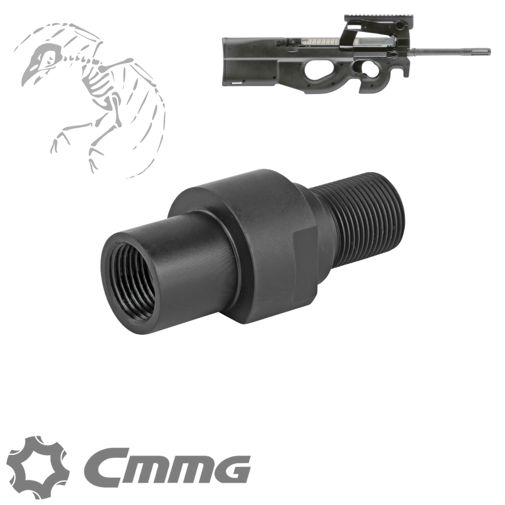 CMMG, Thread Adapter, Fits PS90, Perfect part for PS90 SBR, 57DA53A
UPC: 815835017112
