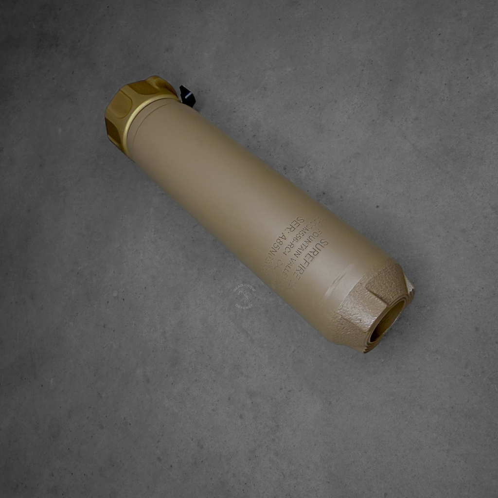 Surefire, SOCOM RC4 Rifle Suppressor, 223 Remington/5.56 NATO, 3D-Printed Inconel Construction, 17oz, 1.5" Diameter, 6.3" Length, Low Back Pressure, End Mount Fast-Attach, Cerakote Finish, Flat Dark Earth, new silencer from surefire RC2 in stock shipping now RC3, SOCOM556-RC4-DE
UPC: 084871334310, SOCOM556-RC4-BK
UPC: 084871334303Surefire, SOCOM RC4 Rifle Suppressor, 223 Remington/5.56 NATO, 3D-Printed Inconel Construction, 17oz, 1.5" Diameter, 6.3" Length, Low Back Pressure, End Mount Fast-Attach, Cerakote Finish, Flat Dark Earth, new silencer from surefire RC2 in stock shipping now RC3, SOCOM556-RC4-DE
UPC: 084871334310, SOCOM556-RC4-BK
UPC: 084871334303