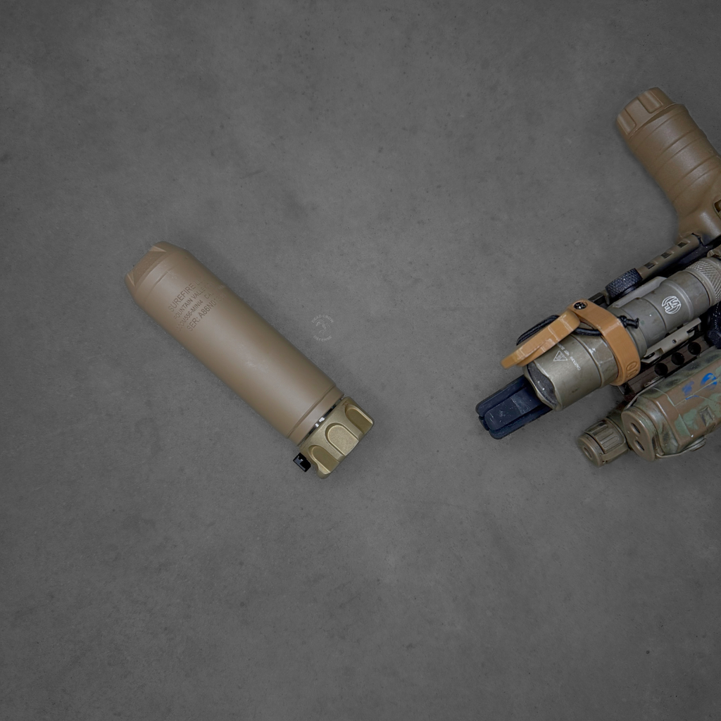 Surefire, SOCOM RC4 Mini Rifle Suppressor, 223 Remington/5.56 NATO, 3D-Printed Inconel Construction, 14.5oz, 1.5" Diameter, 5.5" Length, Low Back Pressure, End Mount Fast-Attach, Cerakote Finish, Flat Dark Earth, SOCOM556-MINI4-DE
UPC: 084871334334, SOCOM556-MINI4-BK
UPC: 084871334327 Dead Crow DefenseSurefire, SOCOM RC4 Mini Rifle Suppressor, 223 Remington/5.56 NATO, 3D-Printed Inconel Construction, 14.5oz, 1.5" Diameter, 5.5" Length, Low Back Pressure, End Mount Fast-Attach, Cerakote Finish, Flat Dark Earth, SOCOM556-MINI4-DE
UPC: 084871334334, SOCOM556-MINI4-BK
UPC: 084871334327 Dead Crow Defense