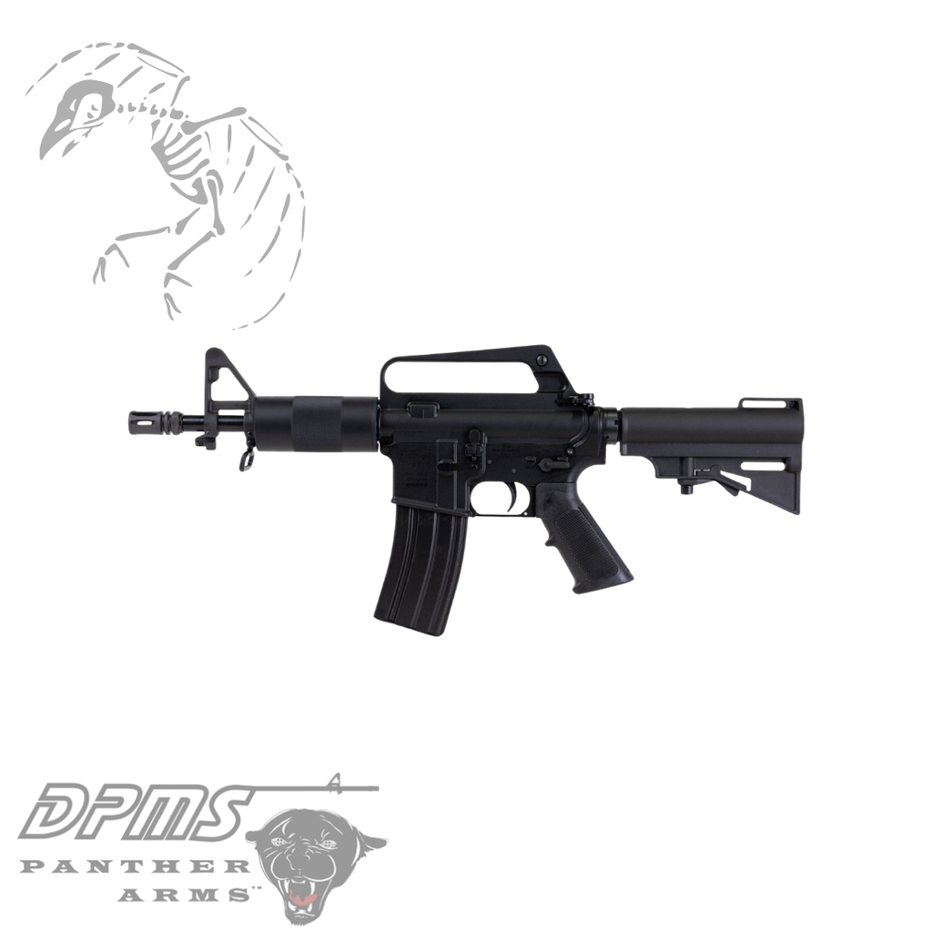 DPMS DP-15 Kitty Kat AR pistol 5.56 NATO with 7.5 inch barrel, carry handle sights, blade pistol brace, and 30 round magazine, DP51655164074, 810141220867, in, stock, available, shorty, carry, handle, AR