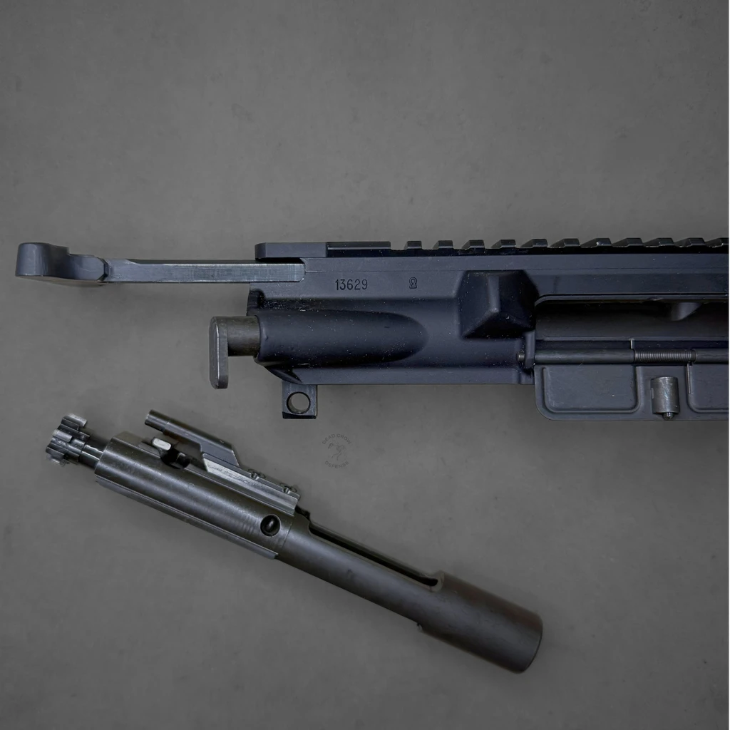 used colt c stamp bcg complete upper receiver 14.5 FSB 223.5.56 MRE KAC knights armament company modular rail extension
