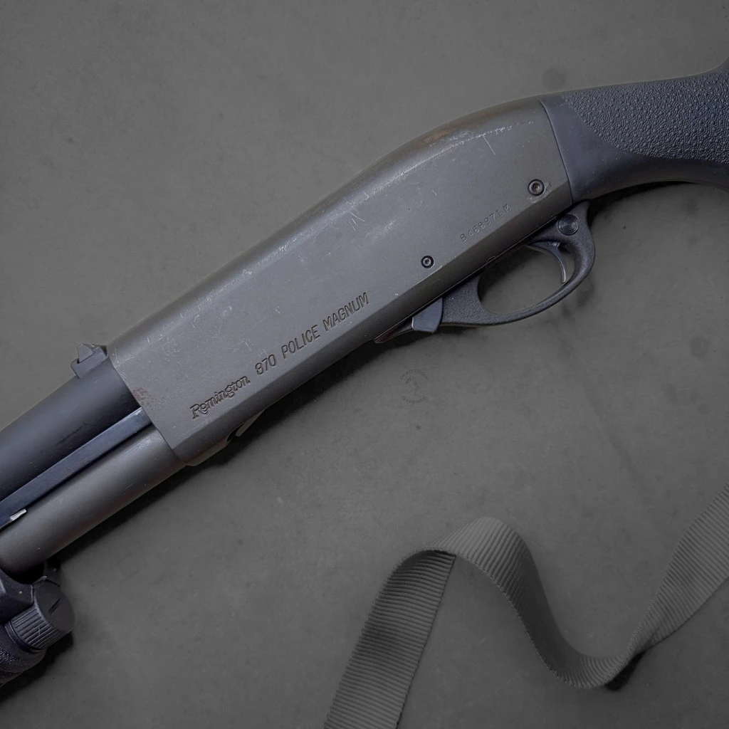 Remington SBS 870 police magnum 12ga used deal on sale sling, TL Racker Streamlight Hogue