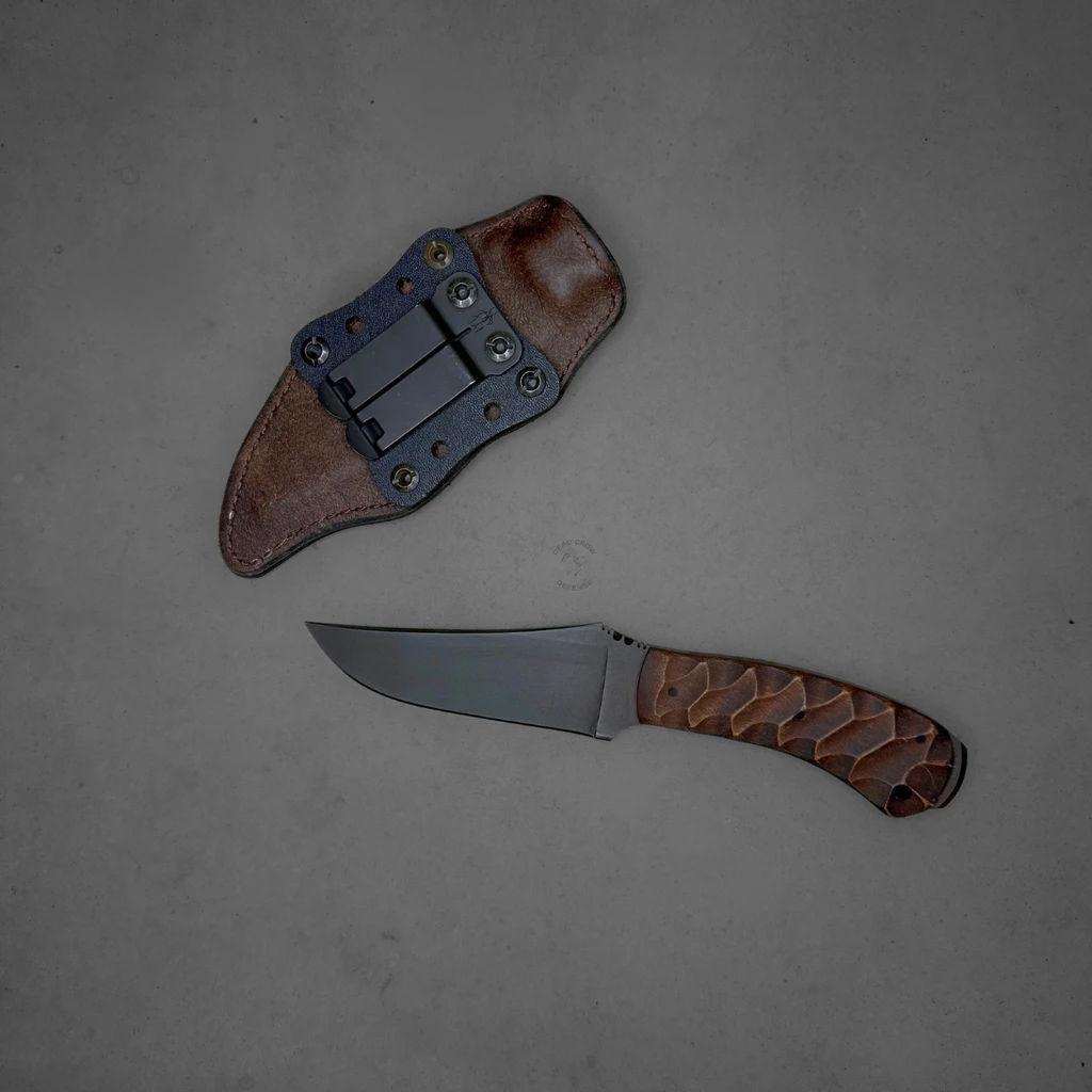 Winkler Crusher belt knife sculpted maple new in box used blue ridge deal