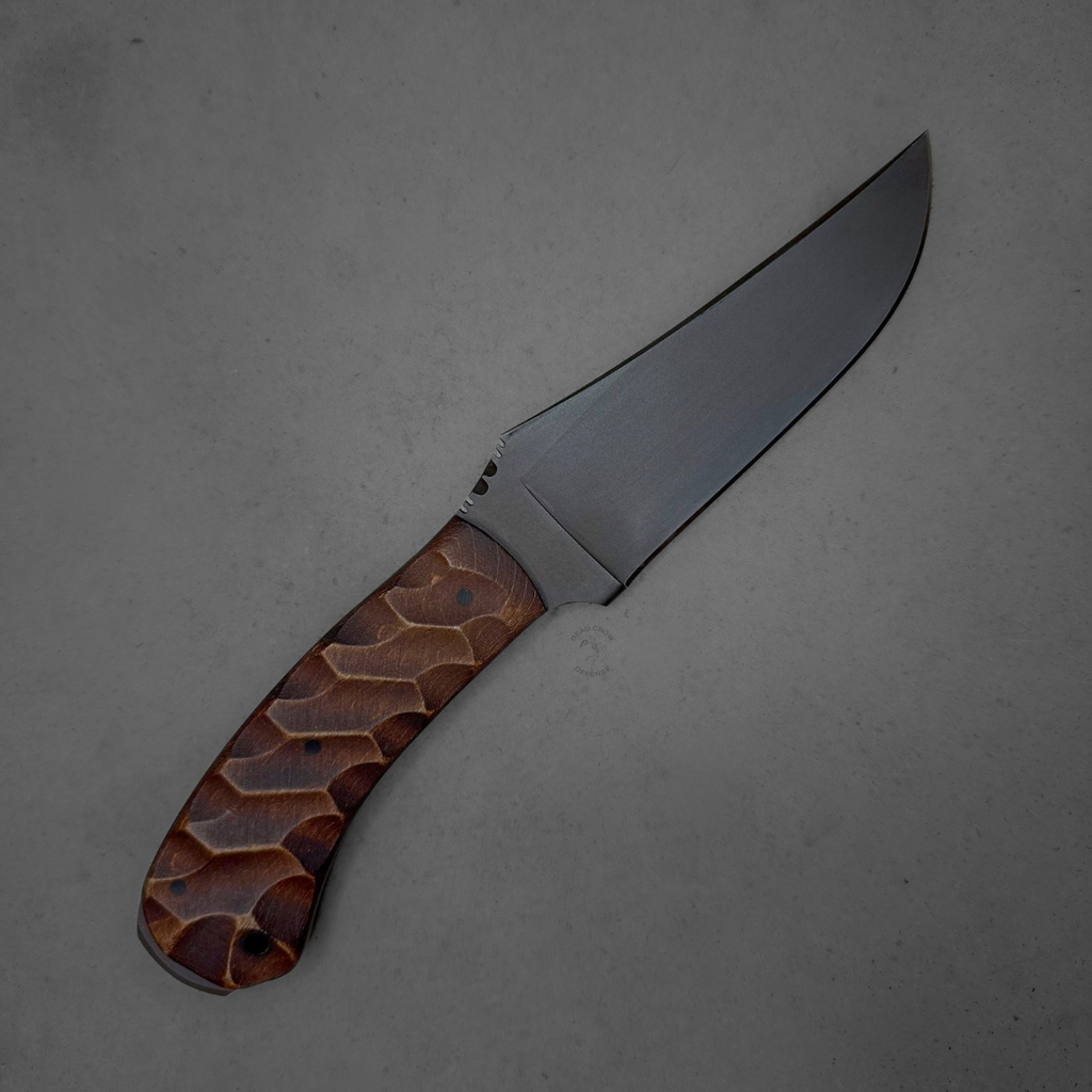 Winkler Crusher belt knife sculpted maple new in box used blue ridge deal