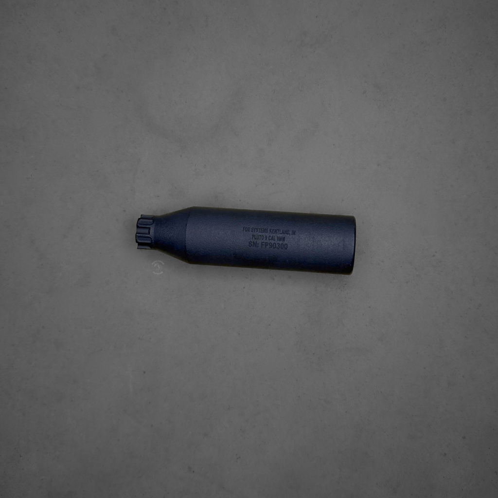 726665608848, FORSYS-FP9A, FOR, systems, Pluto, 9, 9mm suppressor lightweight no booster required, new silencer