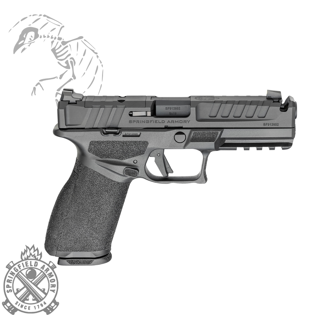 Springfield Echelon Comp 4.5 Full Size in stock available optic ready handgun shipping nationwide to your FFL from Dead Crow Defense, the most reputable and dependable customer friendly online firearms store in America EC9459B-U-COMP
UPC: 706397982430, SPEC9459B-U-COMP15
UPC: 706397982454, SPEC9459BLC-U-COMP
UPC: 706397982447