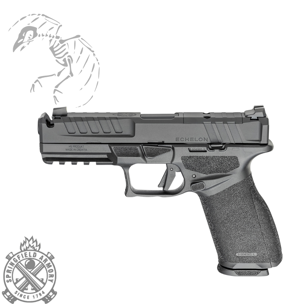 Springfield Echelon Comp 4.5 Full Size in stock available optic ready handgun shipping nationwide to your FFL from Dead Crow Defense, the most reputable and dependable customer friendly online firearms store in America EC9459B-U-COMP
UPC: 706397982430, SPEC9459B-U-COMP15
UPC: 706397982454, SPEC9459BLC-U-COMP
UPC: 706397982447