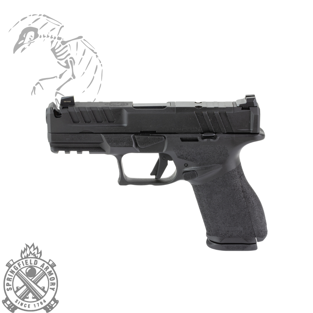 Springfield Echelon Comp 4.0 compact Size in stock available optic ready handgun shipping nationwide to your FFL from Dead Crow Defense, the most reputable and dependable customer friendly online firearms store in America
SPEC9409B-U-COMP
UPC: 706397982553, SPEC9409BLC-U-COMP
UPC: 706397982577