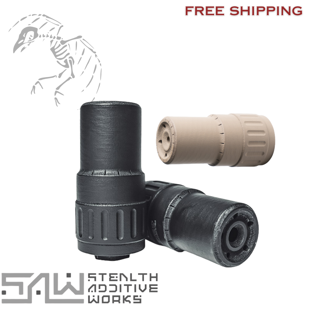 Stealth Additive Works SAW Tisha Titanium 5.56 Suppressor Silencer in-stock free shipping available