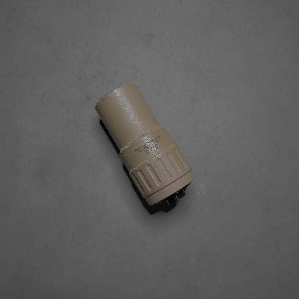 Stealth Additive Works SAW Tisha FDE TAN Titanium 5.56 Suppressor Silencer in-stock free shipping available