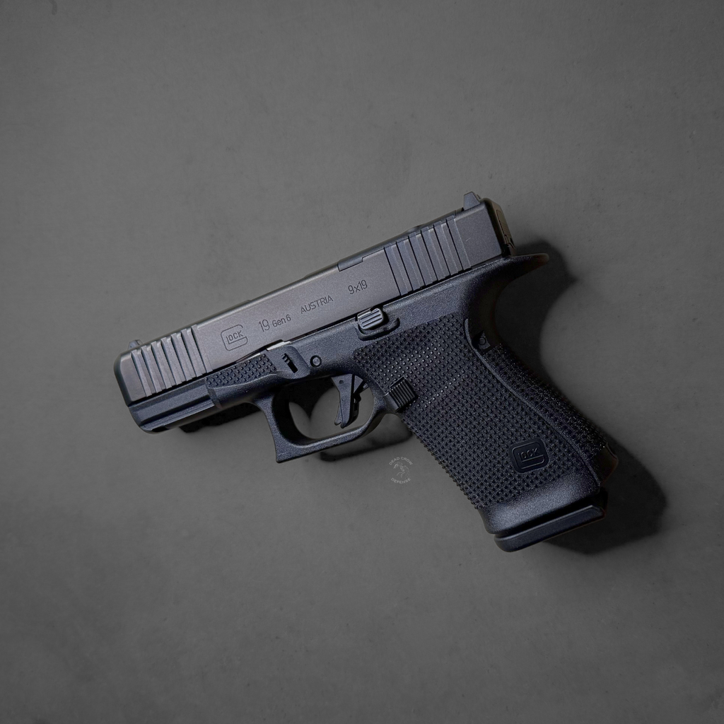 new Glock 19 g19 gen 6 in stock and ready to ship to your FFL! available today after high demand, the legendary Glock 19 has gotten an upgrade worth all the wait. GLOCK, 19 Gen 6, Semi-automatic, Striker Fired, Polymer Frame Pistol, Compact, 9MM, 4.02" Barrel, DLC Finish, Fixed Sights, Optics Ready System, 15 Rounds, 3 Magazines P61950203
UPC: 764503068256