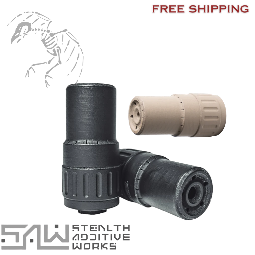 Stealth Additive Works SAW Tisha Titanium 7.62 Suppressor Silencer in-stock free shipping available