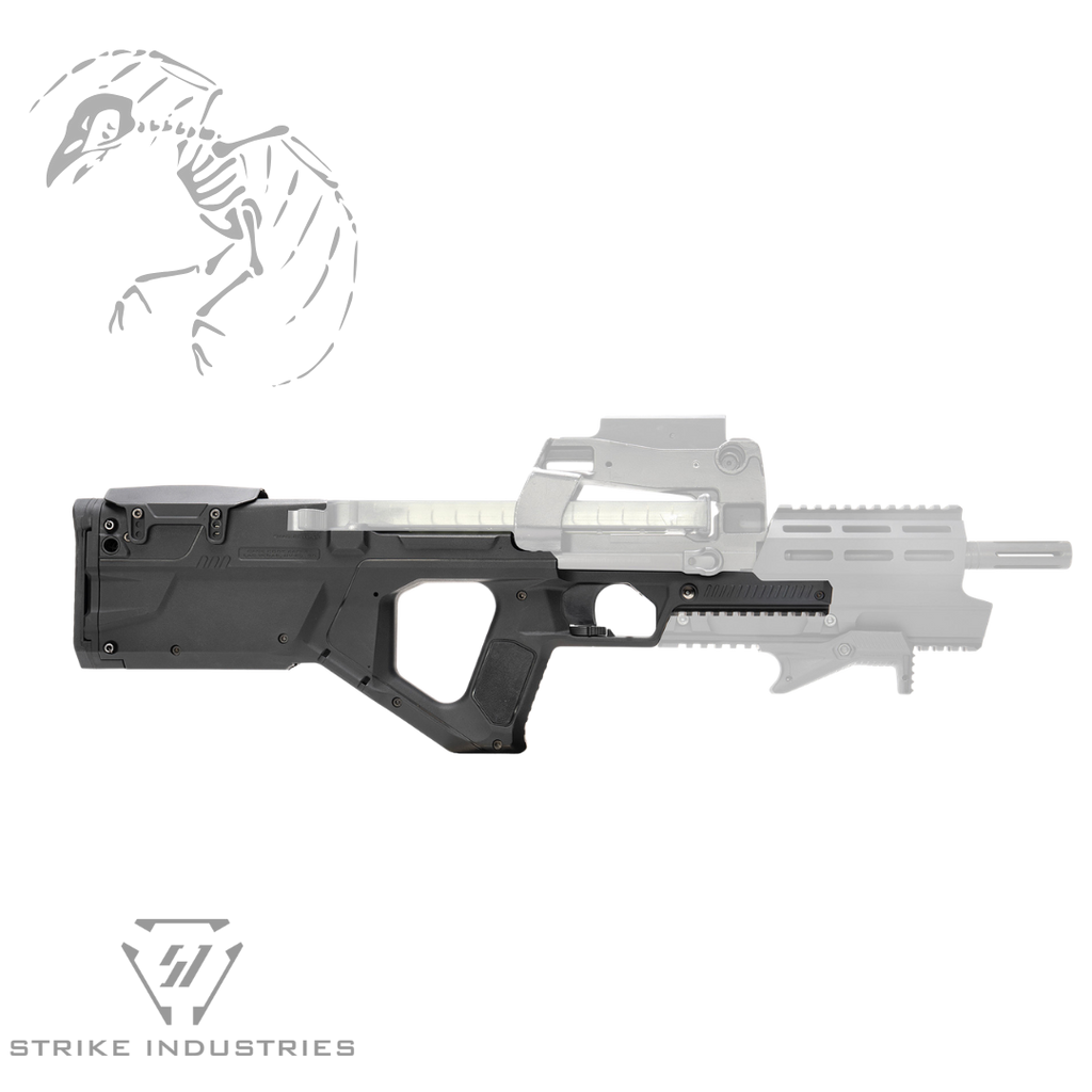 Strike Industries, SMC, Modular Chassis, Fits FN PS90, 6061 Aluminum, Black, SI-SMC-90-KIT-BK
UPC: 793811767988