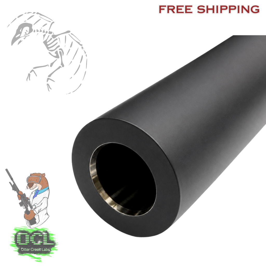 Otter Creek Labs OCM6 reflex suppressor new release low back pressure 6mm bore suppressor for MK12 clone rifle and precision AR builds