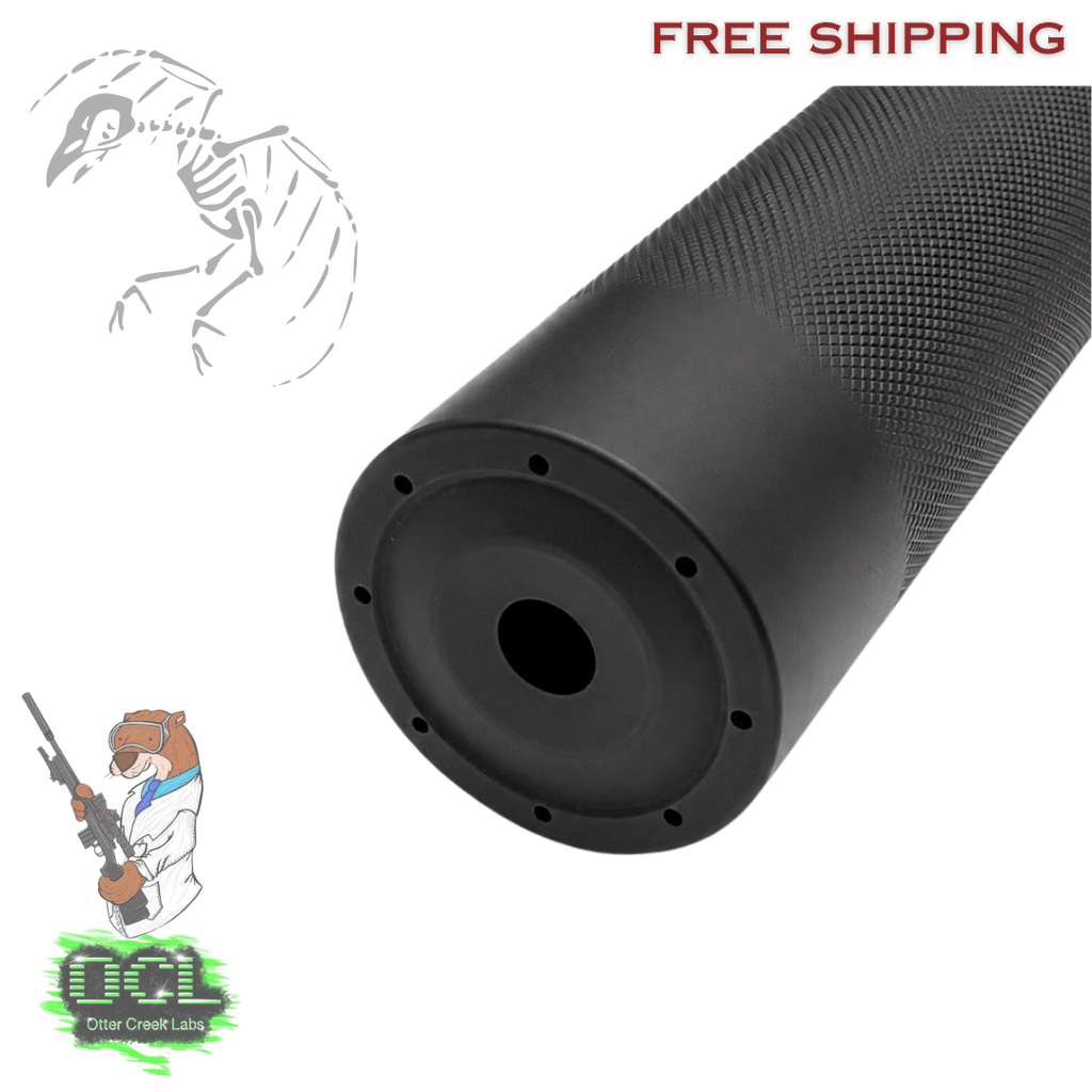 Otter Creek Labs OCM6 reflex suppressor new release low back pressure 6mm bore suppressor for MK12 clone rifle and precision AR builds