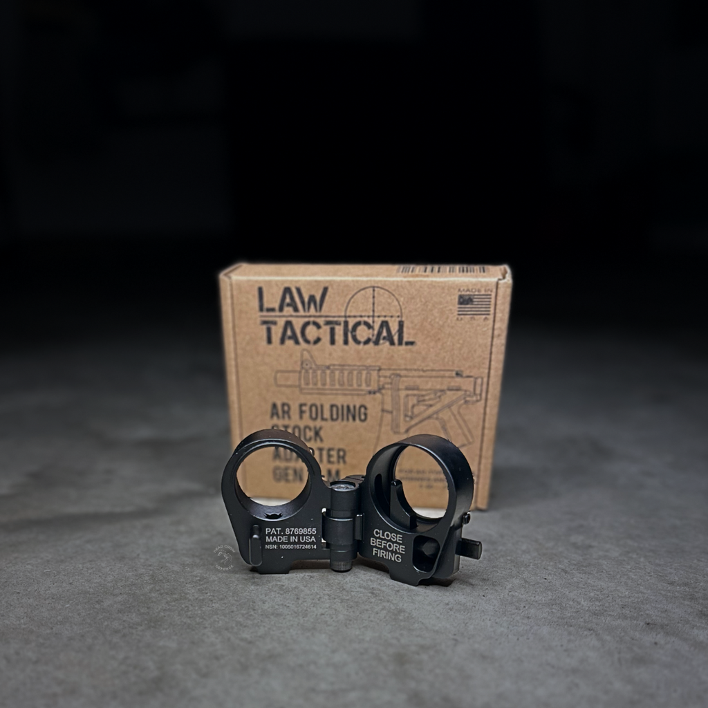 law tactical new Gen s folder folding stock adapter in stock available dead crow defense