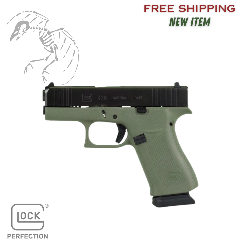 GLOCK 43X G43X BFG HGA 9MM 3.6 IN BBL FS 5LB BLACK 2 15RD MAGS BFG FRAME
Item : GLOGPX4350203BFG
SKU : PX4350203BFG
Model : 43X
UPC : 764503075995
