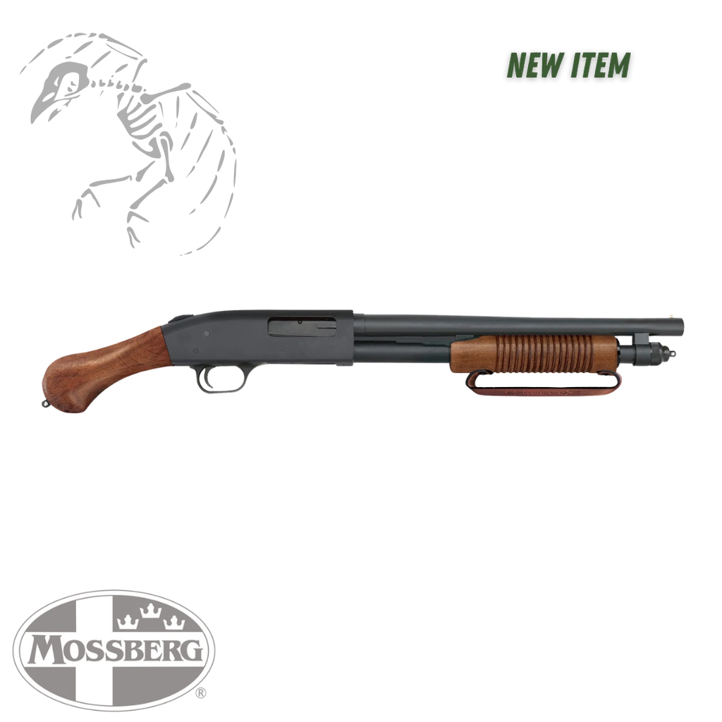 Mossberg, 590, Nightstick, TALO, Pump, 12 Gauge, 3" Chamber, 14.375", Black, Wood Grip, 5 Round, 26.5" Overall Length, Bead Sight, new TALO Exclusive available at dead crow defense Manufacturer Part #: 50651
UPC: 015813506519