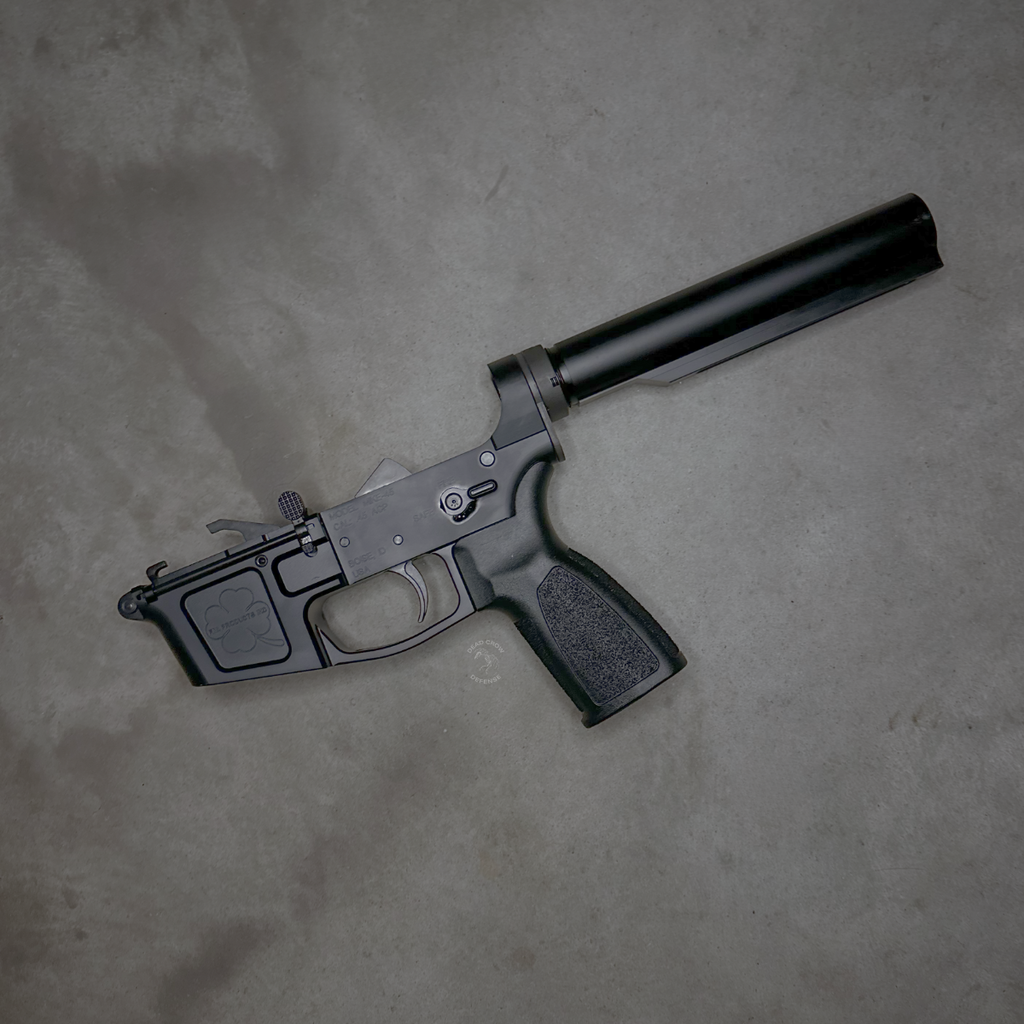 Foxtrot Mike Products Complete FM45 Premium .45 ACP AR-15 Lower Receiver
SKU: MIKE-45-LWR-PRER in stock available MIKE45A-M52 AR 45 AR45 AR-45