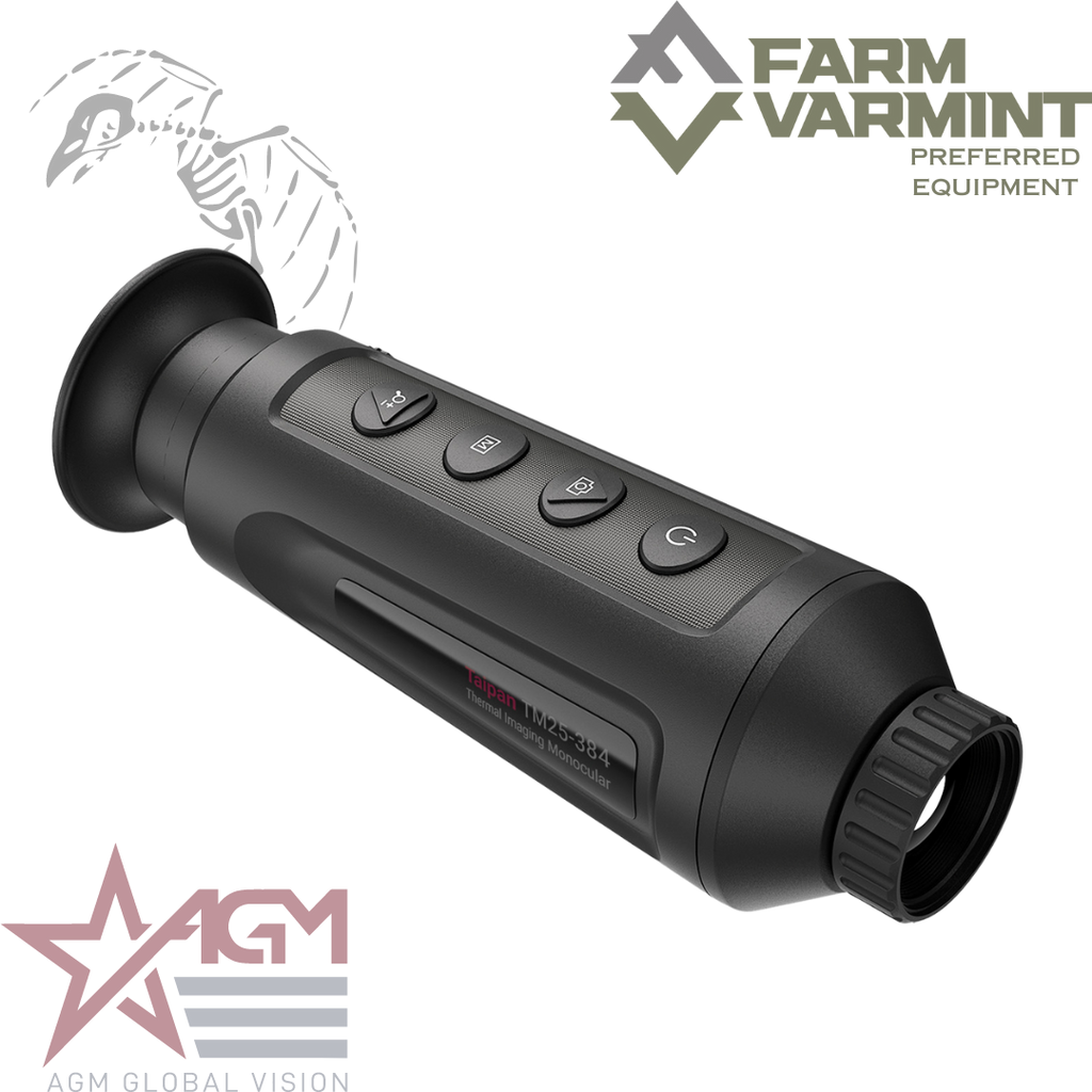 AGM Global Vision, Taipan TM10-256, Thermal Imaging Monocular, 12 Micron, 256x192 (25 Hz), Black, David, huff, farm, varmint Solutions