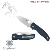 C229GPCBL
UPC: 716104018604
Spyderco, Shaman, Folding Knife, 3.58" Drop Point Blade, CPM SPY27 Blade Steel, 8.31" Overall Length, Compression Lock, Satin Finish, Silver, Blue G-10 Handle