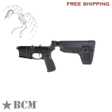 Bravo Company, Complete Lower Receiver, AR-15, Multi Caliber, Anodized Finish, Black, BCM SOPMOD, 7075 T6 Aluminum, Factory Cosmetic Blem, BCM, blemished, deal, BCMLRG-STK-MOD-1-SPMD-BLK-COSMO
UPC: 812526024435
