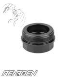 Rearden, Atlas Alpha Low Profile, Thread Adapter, Compatible with Short Muzzle Devices, For Suppressors with Inside Diameter Threading of 1.125X28, Nitride Finish, Black, Manufacturer Part #: 10170
UPC: 850041491691