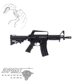 DPMS DP-15 Kitty Kat AR pistol 5.56 NATO with 7.5 inch barrel, carry handle sights, blade pistol brace, and 30 round magazine, DP51655164074, 810141220867, in, stock, available, shorty, carry, handle, AR