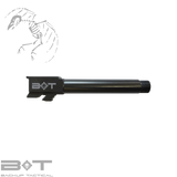 Backup Tactical, Barrel, 9MM, Nitride Finish, Black, 1/2X28 Thread Pitch, Fits GLOCK 19 Gen1-6, Barrel Ships with 1 DIAMONDS-BLK Color Matching Thread Protector

Glock gen 6 new generation threaded barrel fits gen 6 Glock 19 handgun G19TB-BLK
UPC: 686696695357