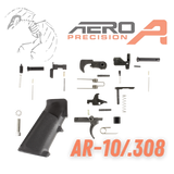 Aero Precision AR-10/.308 Lower Parts Kit Standard Black Hardcoat Anodized