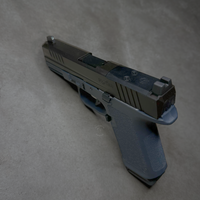 NEW, Ruger, Magpul, Ruger, RXM, Striker Fired, Semi-automatic, Polymer Frame Pistol, Full Size, 9MM, 4" Barrel, Nitride Finish, Black Slide, Magpul EHG Gray Frame, Optics Ready, Front Night Sight, 15 Rounds, 2 Magpul PMAG GL19 Magazines