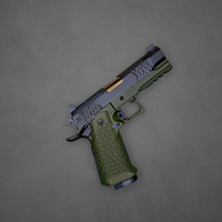 Jacob Grey TWC HEX 4.25” 9mm Double Stack Handgun – Billet Aluminum Frame, Ported Barrel, Rose Gold TiN Bull Barrel, Optics-Ready Slide, HEX Pattern Grip, Flared Magwell, and Suppressor-Height Sights, TWCHEX425-TP-DG-17, Mac, hex, JG, in, stock, free, shipped, deal, coupon, code, comp, dead, crow, defense