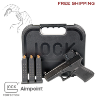 Glock, 19, g19, MOS, M.O.S., Semi-automatic, Compact, 9MM,  DLC Finish, Black, Ameriglo, Sights, 17 Rounds, 2 Magazines,  Aimpoint, ACRO, P-2, 764503059087, PA455S303MOS7A1, 764503034183, PA455S203MOS, EXCLUSIVE, FACTORY, MILL, TALL, SIGHTS, SUPRESSOR, HEIGHT, SUPPRESSOR, SILENCER, IRONS, AMERIGLO, TALO, P, 2, P-2, P2, INSTALLED, DEAD, CROW, DEFENSE, REDDIT, UA195S303MOS7A1, 764503059087, PA455S303MOS7A1