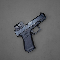 Glock, 19, g19, MOS, M.O.S., Semi-automatic, Compact, 9MM,  DLC Finish, Black, Ameriglo, Sights, 17 Rounds, 2 Magazines,  Aimpoint, ACRO, P-2, 764503059087, PA455S303MOS7A1, 764503034183, PA455S203MOS, EXCLUSIVE, FACTORY, MILL, TALL, SIGHTS, SUPRESSOR, HEIGHT, SUPPRESSOR, SILENCER, IRONS, AMERIGLO, TALO, P, 2, P-2, P2, INSTALLED, DEAD, CROW, DEFENSE, REDDIT, UA195S303MOS7A1, 764503059087, PA455S303MOS7A1