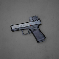 Glock, 19, g19, MOS, M.O.S., Semi-automatic, Compact, 9MM,  DLC Finish, Black, Ameriglo, Sights, 17 Rounds, 2 Magazines,  Aimpoint, ACRO, P-2, 764503059087, PA455S303MOS7A1, 764503034183, PA455S203MOS, EXCLUSIVE, FACTORY, MILL, TALL, SIGHTS, SUPRESSOR, HEIGHT, SUPPRESSOR, SILENCER, IRONS, AMERIGLO, TALO, P, 2, P-2, P2, INSTALLED, DEAD, CROW, DEFENSE, REDDIT, UA195S303MOS7A1, 764503059087, PA455S303MOS7A1