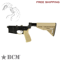 Bravo Company, Complete Lower Receiver, AR-15, Multi Caliber, Anodized Finish, Black, BCM MK2 Recoil Mitigation System, BCM SOPMOD 2 Widebody Stock, 7075 T6 Aluminum, Factory Cosmetic Blem, BCMLRG-RMS-STK-MOD-2-SPMD-BLK-COSMO
UPC: 812526024374