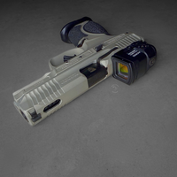 Smith & Wesson, M&P M2.0 Metal Compact, Spec Series VI, Semi-automatic, Striker Fired, Aluminum Frame Pistol, Compact, 9MM, 4" Barrel, Cerakote Finish, Champagne, Aimpoint ACRO P-2 Optic, Inline Ported Slide, Floyds Custom Shop EDC Magwell and Baseplates, Adjustable Sights, 15 Rounds, 3 Magazines, Includes Savior Pistol Bag, Hunter Constantine Carry Belt, Spec Series VI Knife & Spec Series Patch, 14634
UPC: 022188905021, Smith & Wesson M&P M2.0 Metal Compact Spec Series VI with Aimpoint ACRO P-2 optic
Ported slide M&P M2.0 Metal Compact Spec Series VI performance pistol
Floyd’s Custom Shop magwell on Smith & Wesson M&P M2.0 Spec Series VI
Smith & Wesson M&P M2.0 Metal Compact Spec Series VI bundle with ACRO optic and accessories