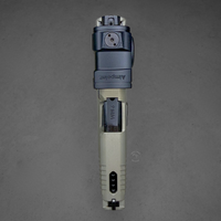 Smith & Wesson, M&P M2.0 Metal Compact, Spec Series VI, Semi-automatic, Striker Fired, Aluminum Frame Pistol, Compact, 9MM, 4" Barrel, Cerakote Finish, Champagne, Aimpoint ACRO P-2 Optic, Inline Ported Slide, Floyds Custom Shop EDC Magwell and Baseplates, Adjustable Sights, 15 Rounds, 3 Magazines, Includes Savior Pistol Bag, Hunter Constantine Carry Belt, Spec Series VI Knife & Spec Series Patch, 14634
UPC: 022188905021, Smith & Wesson M&P M2.0 Metal Compact Spec Series VI with Aimpoint ACRO P-2 optic
Ported slide M&P M2.0 Metal Compact Spec Series VI performance pistol
Floyd’s Custom Shop magwell on Smith & Wesson M&P M2.0 Spec Series VI
Smith & Wesson M&P M2.0 Metal Compact Spec Series VI bundle with ACRO optic and accessories