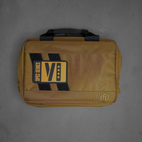 Smith & Wesson, M&P M2.0 Metal Compact, Spec Series VI, Semi-automatic, Striker Fired, Aluminum Frame Pistol, Compact, 9MM, 4" Barrel, Cerakote Finish, Champagne, Aimpoint ACRO P-2 Optic, Inline Ported Slide, Floyds Custom Shop EDC Magwell and Baseplates, Adjustable Sights, 15 Rounds, 3 Magazines, Includes Savior Pistol Bag, Hunter Constantine Carry Belt, Spec Series VI Knife & Spec Series Patch, 14634
UPC: 022188905021, Smith & Wesson M&P M2.0 Metal Compact Spec Series VI with Aimpoint ACRO P-2 optic
Ported slide M&P M2.0 Metal Compact Spec Series VI performance pistol
Floyd’s Custom Shop magwell on Smith & Wesson M&P M2.0 Spec Series VI
Smith & Wesson M&P M2.0 Metal Compact Spec Series VI bundle with ACRO optic and accessories