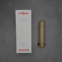 Surefire, SOCOM RC4 Rifle Suppressor, 223 Remington/5.56 NATO, 3D-Printed Inconel Construction, 17oz, 1.5" Diameter, 6.3" Length, Low Back Pressure, End Mount Fast-Attach, Cerakote Finish, Flat Dark Earth, new silencer from surefire RC2 in stock shipping now RC3, SOCOM556-RC4-DE
UPC: 084871334310, SOCOM556-RC4-BK
UPC: 084871334303Surefire, SOCOM RC4 Rifle Suppressor, 223 Remington/5.56 NATO, 3D-Printed Inconel Construction, 17oz, 1.5" Diameter, 6.3" Length, Low Back Pressure, End Mount Fast-Attach, Cerakote Finish, Flat Dark Earth, new silencer from surefire RC2 in stock shipping now RC3, SOCOM556-RC4-DE
UPC: 084871334310, SOCOM556-RC4-BK
UPC: 084871334303