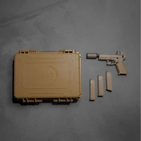 B&T Firearms HUSHPUPPYKITCTCSTM Hush Puppy Kit 9mm Luger 15+1 4" Stainless Threaded Barrel, Coyote Tan Receiver & Textured Grip, Includes Aimpoint Acro P-2 Red Dot, Suppressor & 2 Mags, in stock free shipping, HUSHPUPPYKITCTCSTM UPC # 840225719079